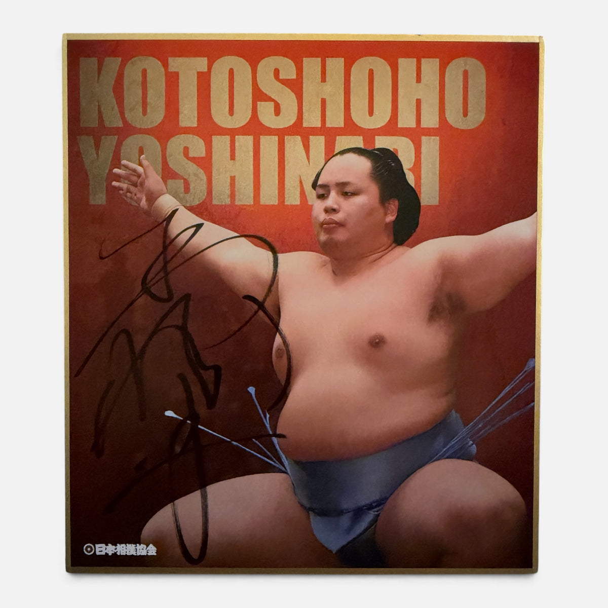 Kotoshoho Fan Card (Hand-signed)